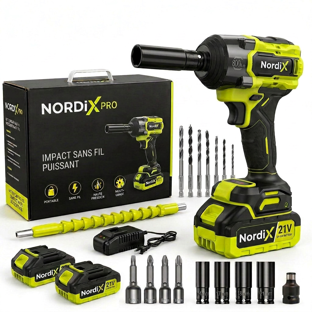 Powerful Cordless Impact Wrench