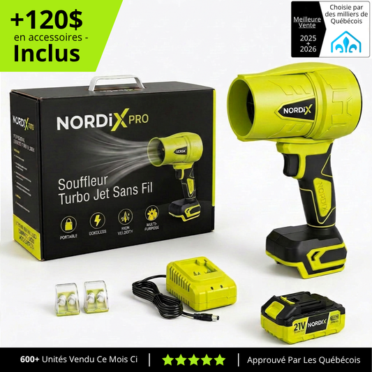 Cordless Turbo Jet Blower