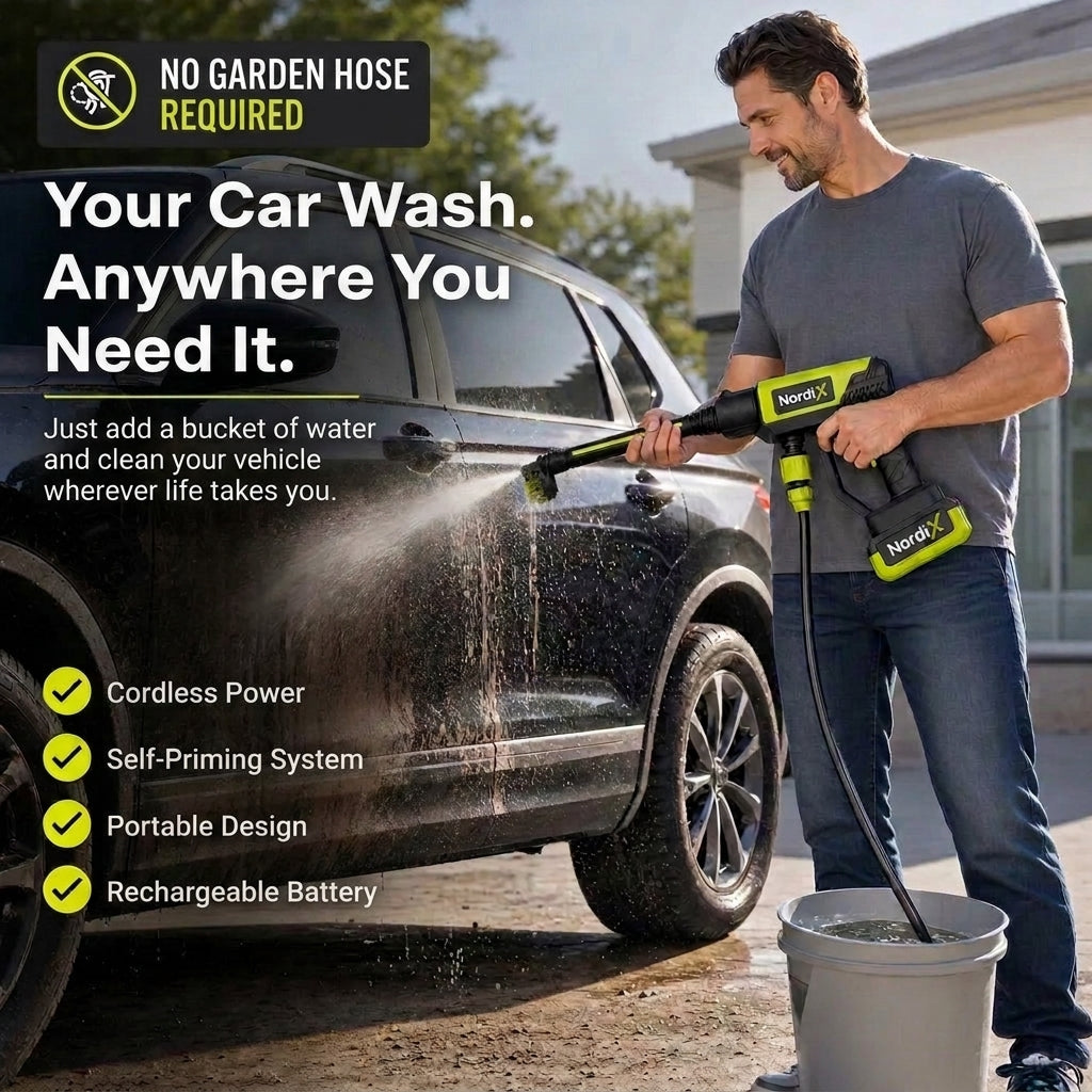 Cordless Pressure Washer